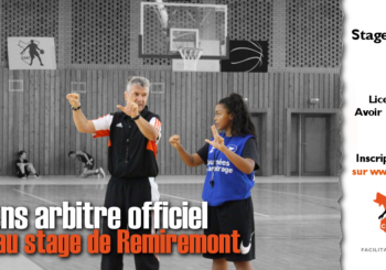 Camp d’été 100% Basket – arbitres