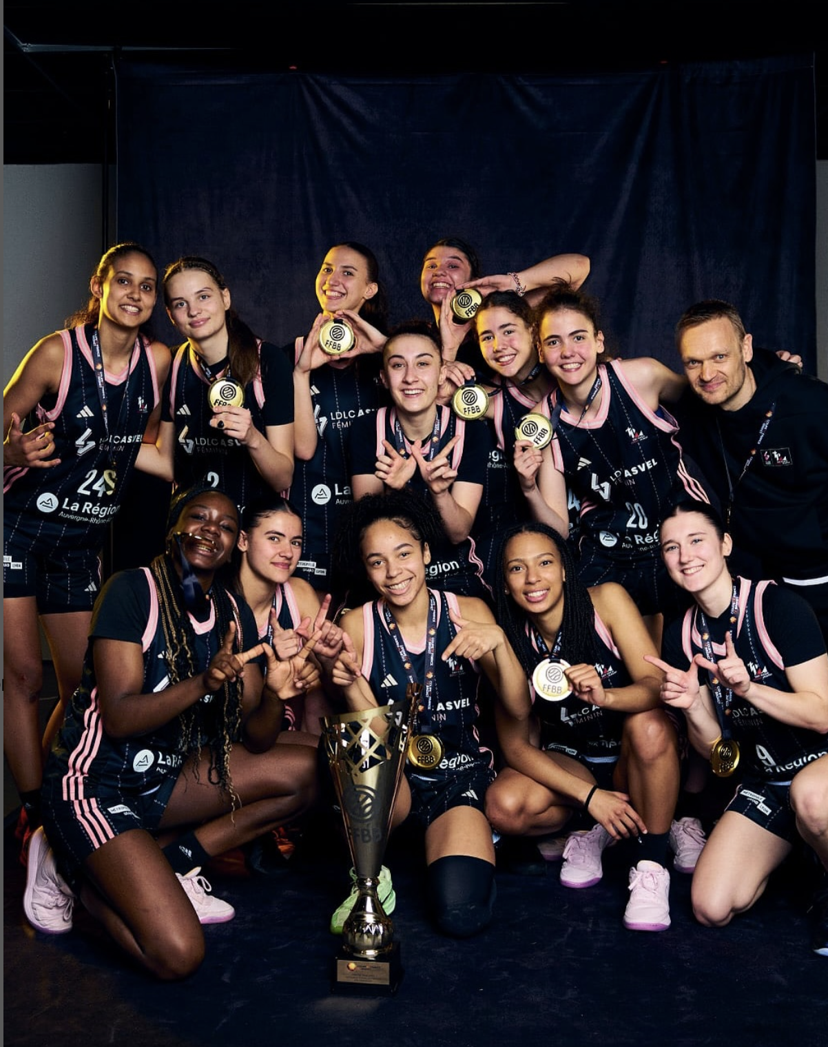 BC Lyon-ASVEL Féminin s’offre la Coupe de France U18 !