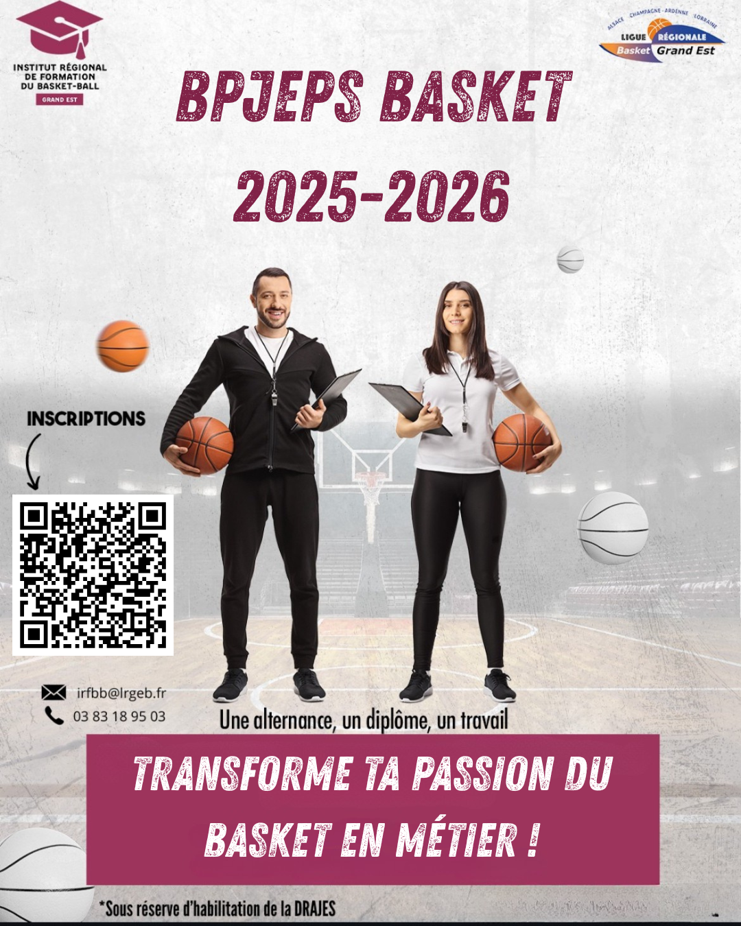 Formation BPJEPS