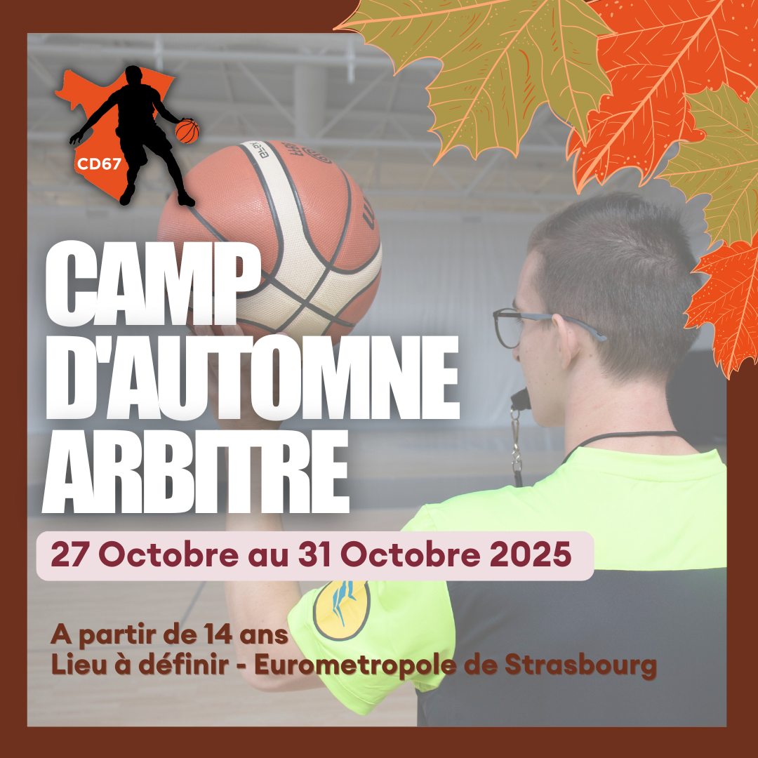 CAMP D’AUTOMNE ARBITRES