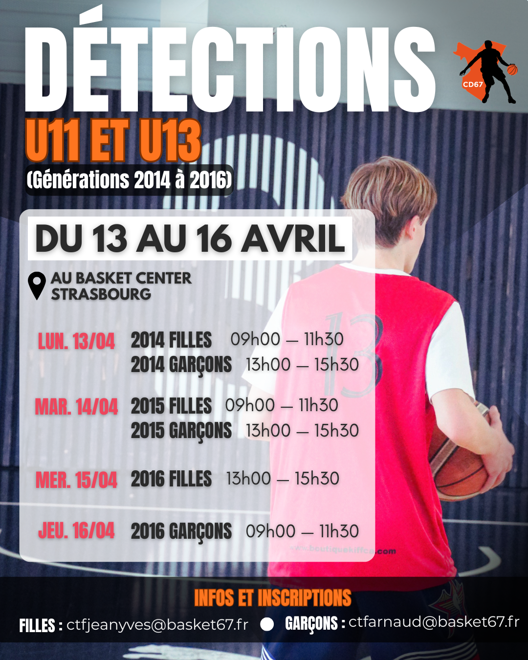 Détections U11 & U13 : le Bas-Rhin prépare la relève